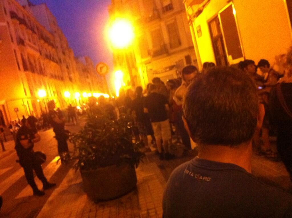 Las protestas contra el PP terminan con fuertes disturbios en Valencia