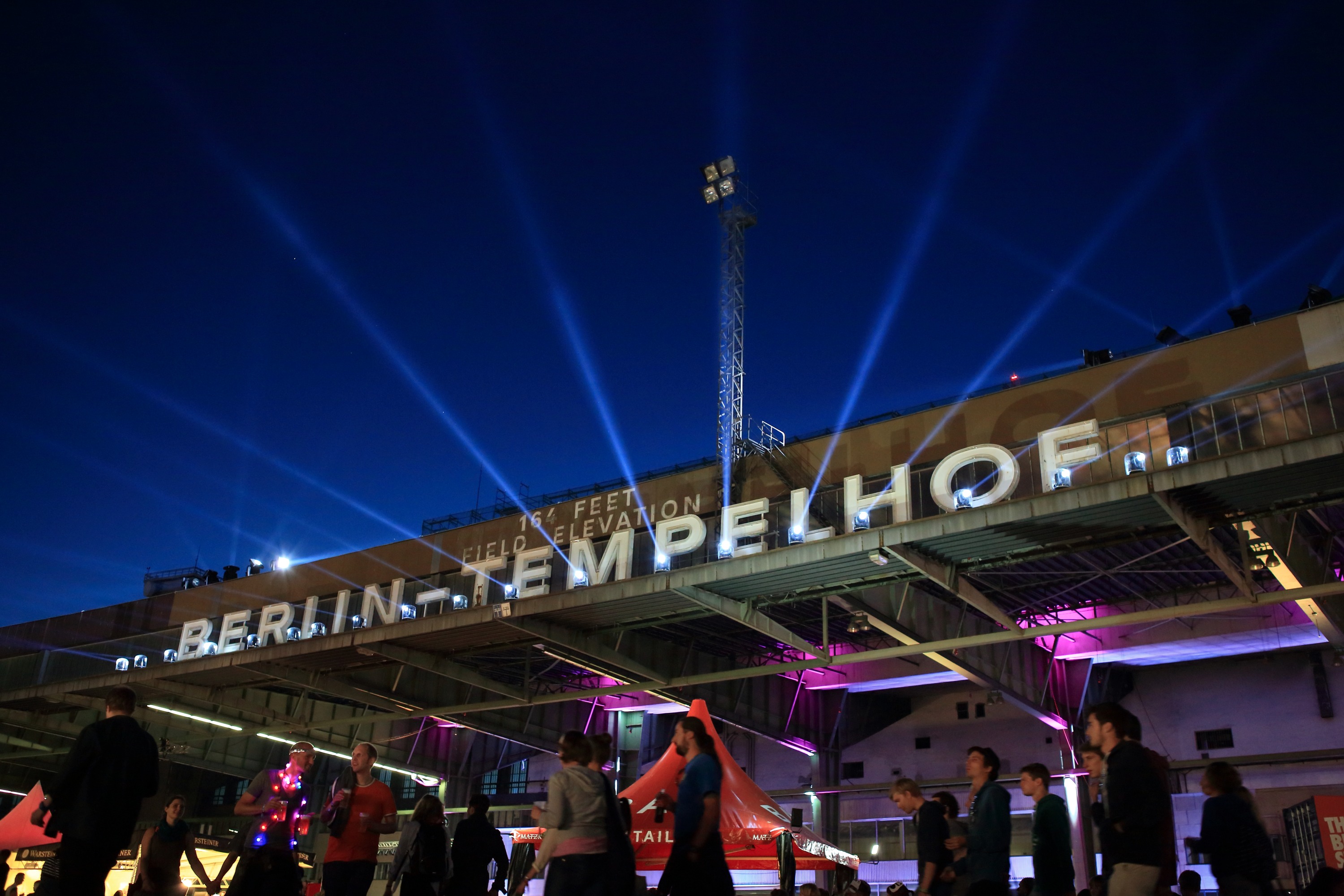Berlin Festival 2013 en el antiguo aeropuerto de Tempelhof