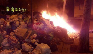 Alcorcón - Incendios de basura