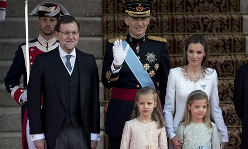 Familia Real-Rajoy