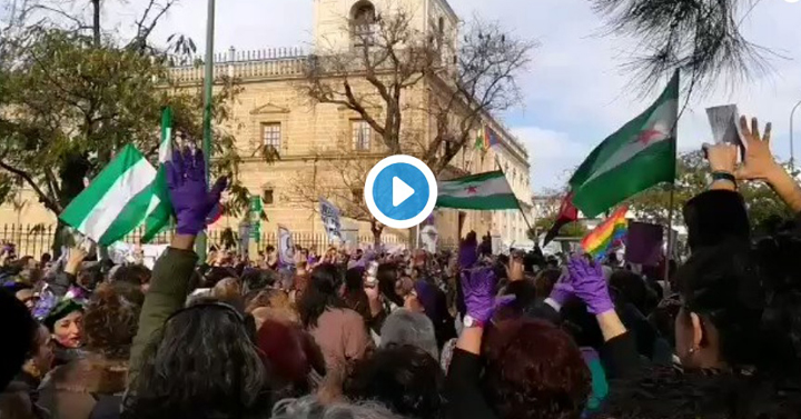 Protesta Feminista-Andalucía-15E