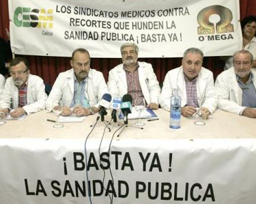 Comienza la huelga de 48 horas en la Sanidad gallega