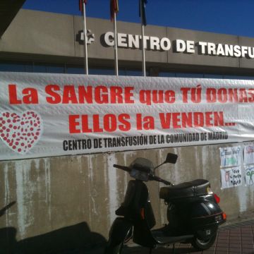 La Marea Blanca tomará la Puerta del Sol contra la privatización de la sangre