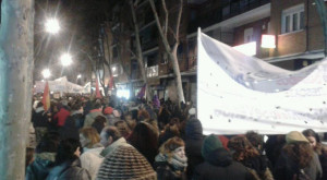 Alcorcón - Manifestación en defensa de lo público