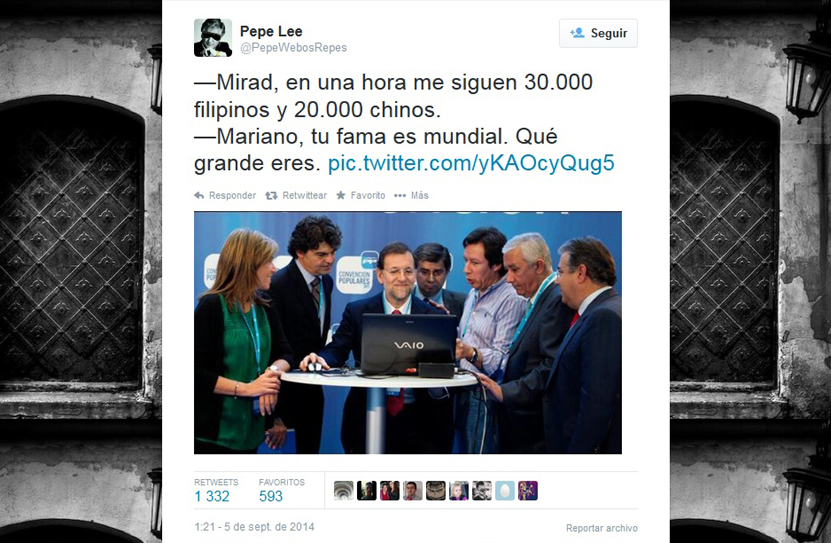 Twitter detecta el fraude y elimina parte de los seguidores falsos de Rajoy
