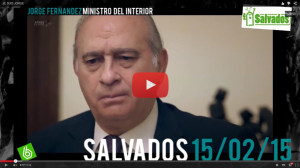 (Vídeo) Colectivos Sociales exigen a Fernández Díaz que cumpla su palabra y dimita, como prometió a Jordi Évole