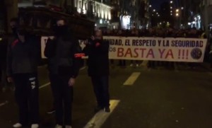Manifestación policial Barcelona