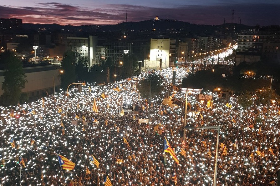 Barcelona-Manifestación Presos Políticos 11N