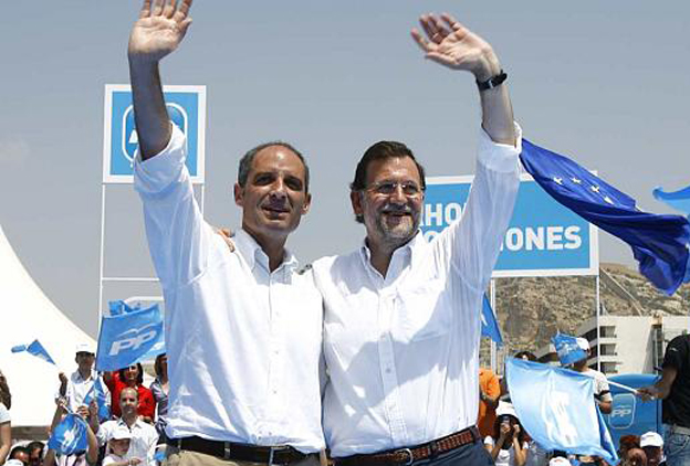 Camps y Rajoy